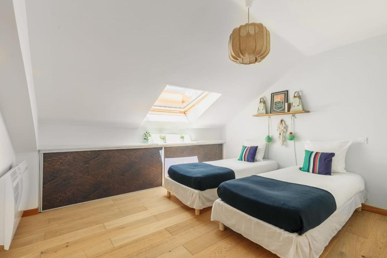Ferienwohnung Little Bibi Terrace - Cote Des Basques And Private Garage Biarritz Exterior foto